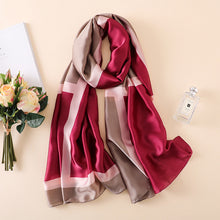 Load image into Gallery viewer, Ruicestai Imitation Silk Summer Scarf - Zainab&#39;s Closet