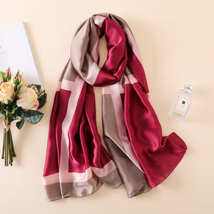 Ruicestai Imitation Silk Summer Scarf - Zainab's Closet