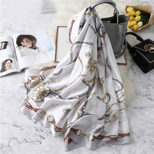 Load image into Gallery viewer, Ruicestai Imitation Silk Summer Scarf - Zainab&#39;s Closet