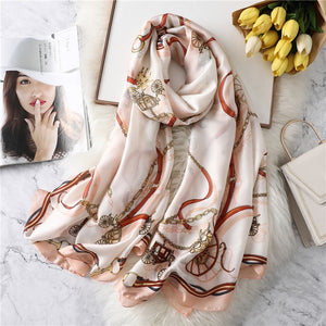 Ruicestai Imitation Silk Summer Scarf - Zainab's Closet