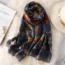 Load image into Gallery viewer, Ruicestai Imitation Silk Summer Scarf - Zainab&#39;s Closet