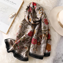 Load image into Gallery viewer, Ruicestai Imitation Silk Summer Scarf - Zainab&#39;s Closet