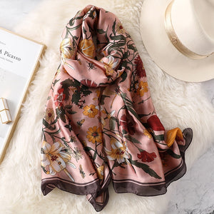 Ruicestai Imitation Silk Summer Scarf - Zainab's Closet