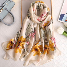 Load image into Gallery viewer, Ruicestai Imitation Silk Summer Scarf - Zainab&#39;s Closet