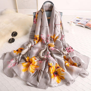 Ruicestai Imitation Silk Summer Scarf - Zainab's Closet
