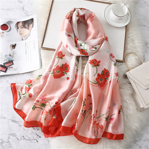 Ruicestai Imitation Silk Summer Scarf - Zainab's Closet