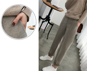 SXS Autumn Pencil Trousers - Zainab's Closet