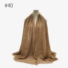 Load image into Gallery viewer, LOVOSME Woven Crinkle Scarves - Zainab&#39;s Closet