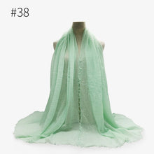 Load image into Gallery viewer, LOVOSME Woven Crinkle Scarves - Zainab&#39;s Closet
