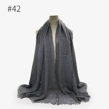 Load image into Gallery viewer, LOVOSME Woven Crinkle Scarves - Zainab&#39;s Closet