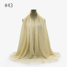 Load image into Gallery viewer, LOVOSME Woven Crinkle Scarves - Zainab&#39;s Closet