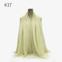 Load image into Gallery viewer, LOVOSME Woven Crinkle Scarves - Zainab&#39;s Closet