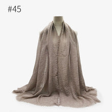 Load image into Gallery viewer, LOVOSME Woven Crinkle Scarves - Zainab&#39;s Closet