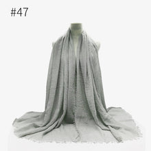 Load image into Gallery viewer, LOVOSME Woven Crinkle Scarves - Zainab&#39;s Closet