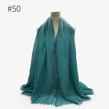 Load image into Gallery viewer, LOVOSME Woven Crinkle Scarves - Zainab&#39;s Closet