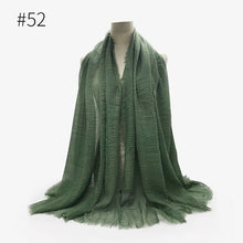 Load image into Gallery viewer, LOVOSME Woven Crinkle Scarves - Zainab&#39;s Closet