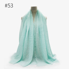 Load image into Gallery viewer, LOVOSME Woven Crinkle Scarves - Zainab&#39;s Closet