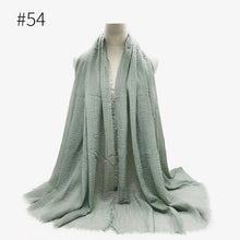 Load image into Gallery viewer, LOVOSME Woven Crinkle Scarves - Zainab&#39;s Closet