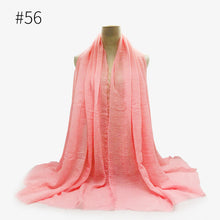 Load image into Gallery viewer, LOVOSME Woven Crinkle Scarves - Zainab&#39;s Closet