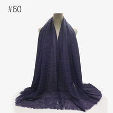Load image into Gallery viewer, LOVOSME Woven Crinkle Scarves - Zainab&#39;s Closet