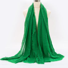 Load image into Gallery viewer, SANMAIHUA Woven Crinkle Scarf - Zainab&#39;s Closet