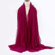 Load image into Gallery viewer, SANMAIHUA Woven Crinkle Scarf - Zainab&#39;s Closet