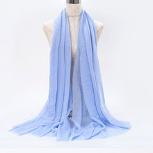Load image into Gallery viewer, SANMAIHUA Woven Crinkle Scarf - Zainab&#39;s Closet