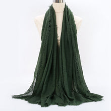 Load image into Gallery viewer, SANMAIHUA Woven Crinkle Scarf - Zainab&#39;s Closet
