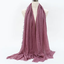 Load image into Gallery viewer, SANMAIHUA Woven Crinkle Scarf - Zainab&#39;s Closet