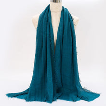 Load image into Gallery viewer, SANMAIHUA Woven Crinkle Scarf - Zainab&#39;s Closet