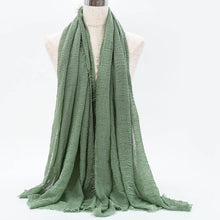 Load image into Gallery viewer, SANMAIHUA Woven Crinkle Scarf - Zainab&#39;s Closet