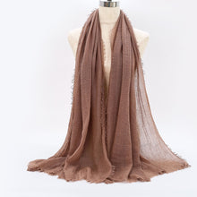 Load image into Gallery viewer, SANMAIHUA Woven Crinkle Scarf - Zainab&#39;s Closet