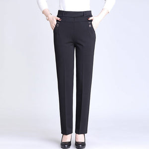 High Waist Winter Trousers - Zainab's Closet