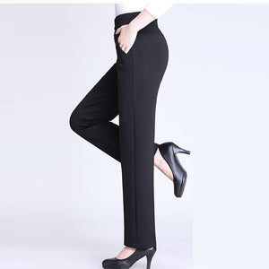 High Waist Winter Trousers - Zainab's Closet
