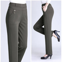 Load image into Gallery viewer, High Waist Winter Trousers - Zainab&#39;s Closet