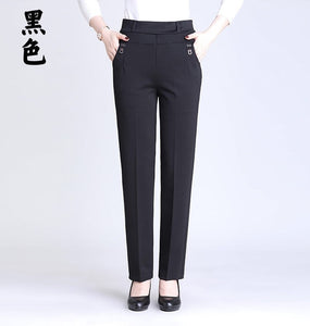 High Waist Winter Trousers - Zainab's Closet