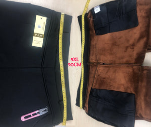 High Waist Winter Trousers - Zainab's Closet
