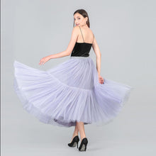 Load image into Gallery viewer, PARTY TRAIN 90cm Pleated Vintage Tulle Maxi Skirt - Zainab&#39;s Closet