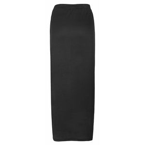 SMILE FISH Buttoned Maxi Pencil Skirt - Zainab's Closet