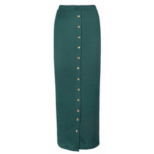 Load image into Gallery viewer, SMILE FISH Buttoned Maxi Pencil Skirt - Zainab&#39;s Closet