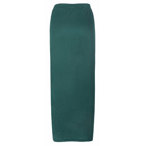 SMILE FISH Buttoned Maxi Pencil Skirt - Zainab's Closet