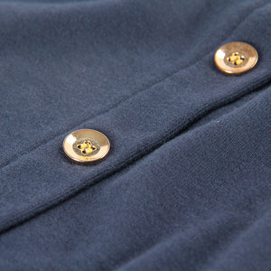 SMILE FISH Buttoned Maxi Pencil Skirt - Zainab's Closet