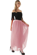 Load image into Gallery viewer, Kartoska Tulle High Waisted Maxi Skirt - Zainab&#39;s Closet