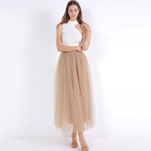 Load image into Gallery viewer, Kartoska Tulle High Waisted Maxi Skirt - Zainab&#39;s Closet