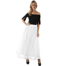 Load image into Gallery viewer, Kartoska Tulle High Waisted Maxi Skirt - Zainab&#39;s Closet