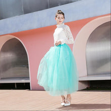 Load image into Gallery viewer, Kartoska Tulle High Waisted Maxi Skirt - Zainab&#39;s Closet
