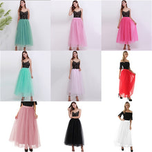 Load image into Gallery viewer, Kartoska Tulle High Waisted Maxi Skirt - Zainab&#39;s Closet