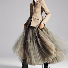Load image into Gallery viewer, PARTY TRAIN 90cm Pleated Vintage Tulle Maxi Skirt - Zainab&#39;s Closet