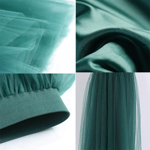 Kartoska 4 Layer 100cm Vintage Maxi Tulle Tutu Skirt - Zainab's Closet