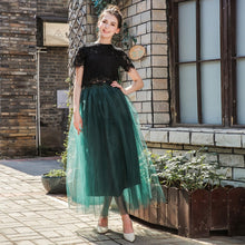 Load image into Gallery viewer, Kartoska 4 Layer 100cm Vintage Maxi Tulle Tutu Skirt - Zainab&#39;s Closet